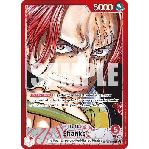 Shanks (001) (Parallel) (OP09 - 001) [Emperors in the New World] - PokéBox Australia