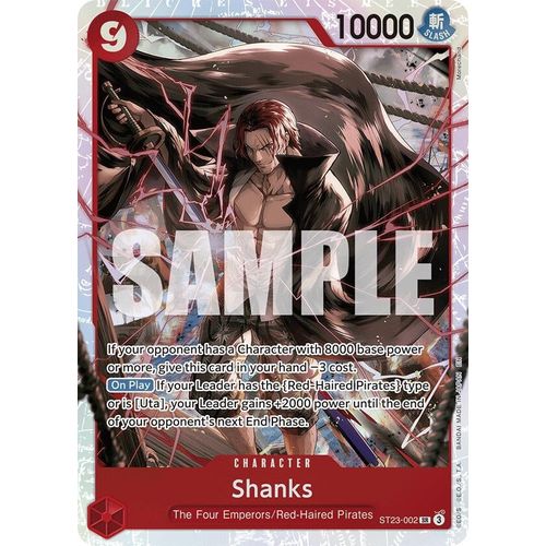 Shanks (002) (ST23 - 002) [Starter Deck 23: RED Shanks] - PokéBox Australia