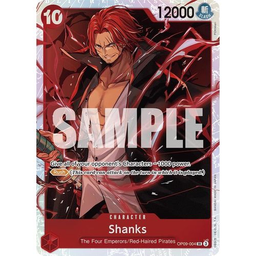 Shanks (004) (OP09 - 004) [Emperors in the New World] - PokéBox Australia