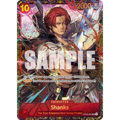 Shanks (Championship 25 - 26 Offline Regionals Season 2) (OP09 - 004) (One Piece Promotion Cards) - PokéBox Australia