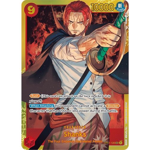 Shanks (OP01 - 120) [Romance Dawn] - PokéBox Australia