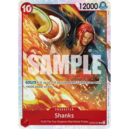 Shanks (OP06 - 007) [Wings of the Captain] - PokéBox Australia