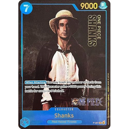Shanks (Premium Card Collection - Live Action Edition - ) (P - 051) [One Piece Promotion Cards] - PokéBox Australia