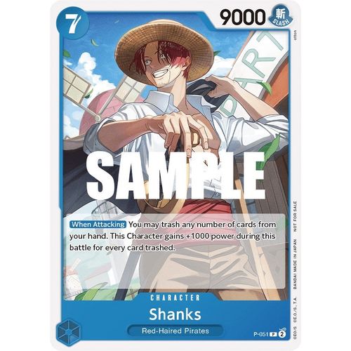Shanks (Sealed Battle Kit Vol. 1) (P - 051) [One Piece Promotion Cards] - PokéBox Australia