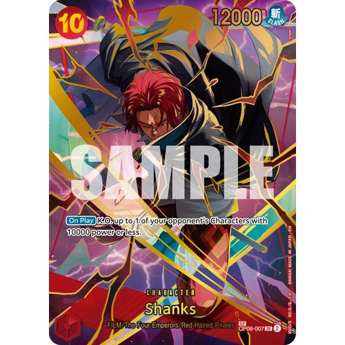 Shanks (SP) (OP06 - 007) (Premium Booster - The Best - Vol. 2) - PokéBox Australia