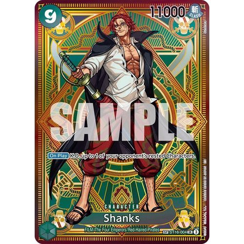 Shanks (SP) (ST16 - 004) [A Fist of Divine Speed] - PokéBox Australia