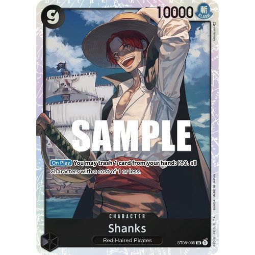 Shanks (ST08 - 005) [Starter Deck 8: Monkey.D.Luffy] - PokéBox Australia