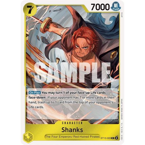 Shanks (ST13 - 009) [Ultra Deck: The Three Brothers] - PokéBox Australia