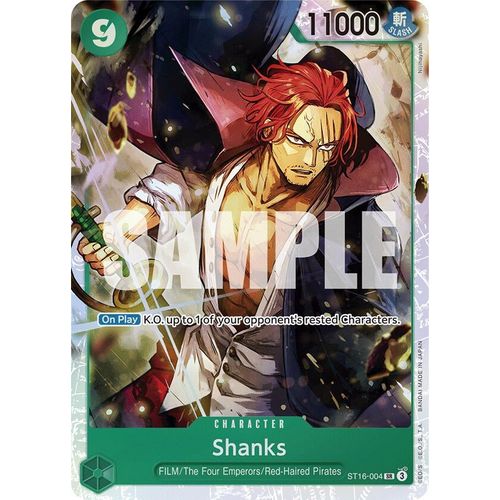 Shanks (ST16 - 004) [Starter Deck 16: GREEN Uta] - PokéBox Australia