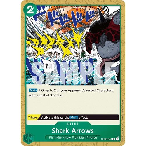 Shark Arrows (OP06 - 040) [Wings of the Captain] - PokéBox Australia
