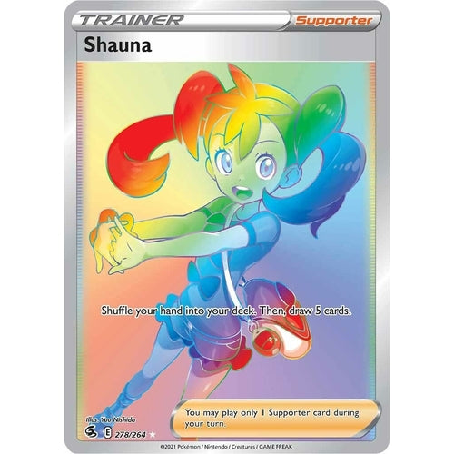 Shauna (Secret) (278/264) (SWSH08: Fusion Strike) - PokéBox Australia
