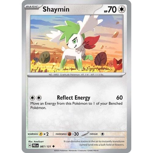 Shaymin (087/131) [SV: Prismatic Evolutions] - PokéBox Australia