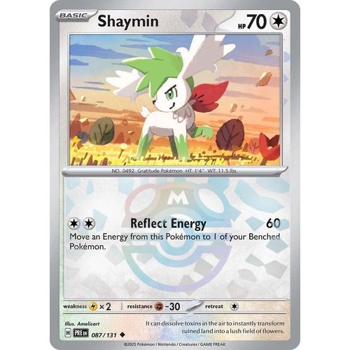 Shaymin (Master Ball Pattern) (087/131) [SV: Prismatic Evolutions] - PokéBox Australia