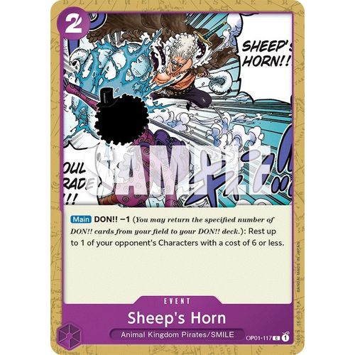 Sheep's Horn (OP01 - 117) [Romance Dawn] - PokéBox Australia