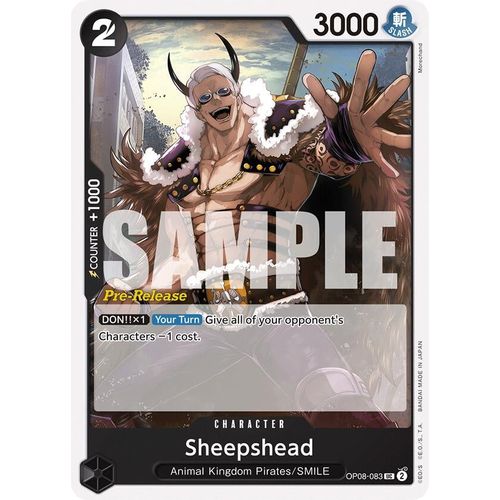 Sheepshead (OP08 - 083) [Two Legends Pre - Release Cards] - PokéBox Australia