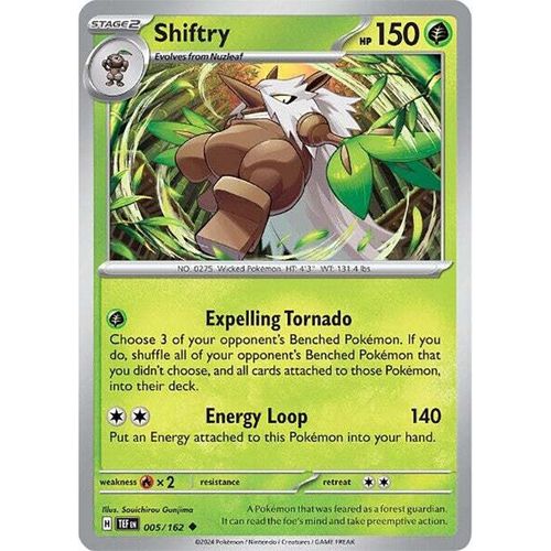 Shiftry (005/162) [SV05: Temporal Forces] - PokéBox Australia