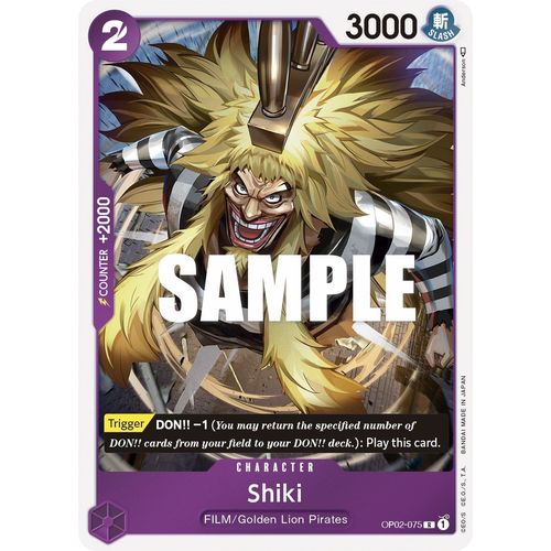 Shiki (OP02 - 075) [Paramount War] - PokéBox Australia