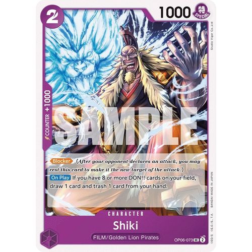 Shiki (OP06 - 073) [Wings of the Captain] - PokéBox Australia