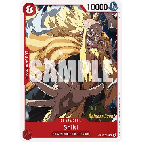 Shiki (OP12 - 005) (Legacy of the Master Release Event Cards) - PokéBox Australia