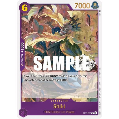 Shiki (Store Championship Participation Pack Vol. 2) (ST05 - 008) [One Piece Promotion Cards] - PokéBox Australia