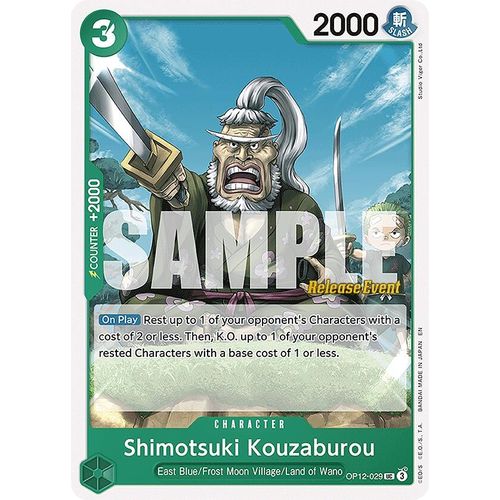 Shimotsuki Kouzaburou (OP12 - 029) (Legacy of the Master Release Event Cards) - PokéBox Australia