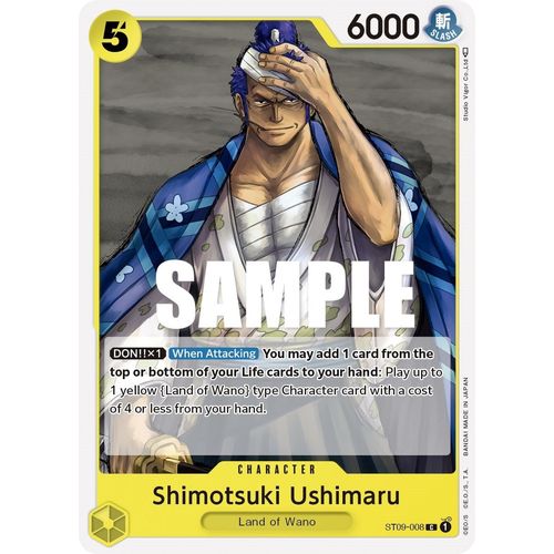 Shimotsuki Ushimaru (ST09 - 008) [Starter Deck 9: Yamato] - PokéBox Australia