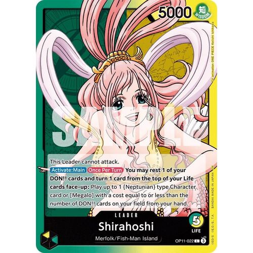 Shirahoshi (022) (OP11 - 022) [A Fist of Divine Speed] - PokéBox Australia