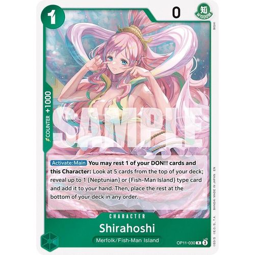 Shirahoshi (030) (OP11 - 030) [A Fist of Divine Speed] - PokéBox Australia
