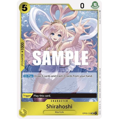 Shirahoshi (Dash Pack) (OP03 - 116) [Kingdoms of Intrigue] - PokéBox Australia