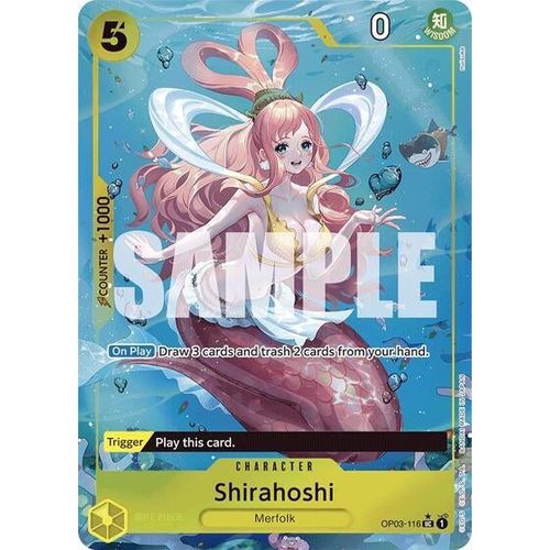 Shirahoshi (OP03 - 116) (Full Art) (OP03 - 116) [Premium Booster - The Best - ] - PokéBox Australia