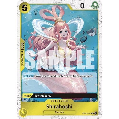 Shirahoshi (OP03 - 116) (Jolly Roger Foil) (OP03 - 116) [Premium Booster - The Best - ] - PokéBox Australia