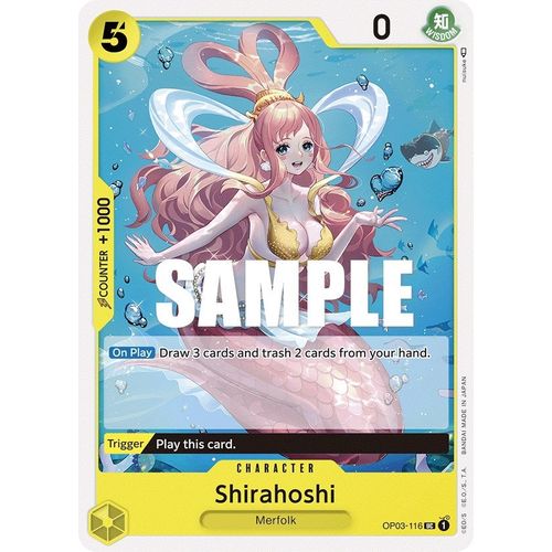 Shirahoshi (OP03 - 116) [Pillars of Strength] - PokéBox Australia