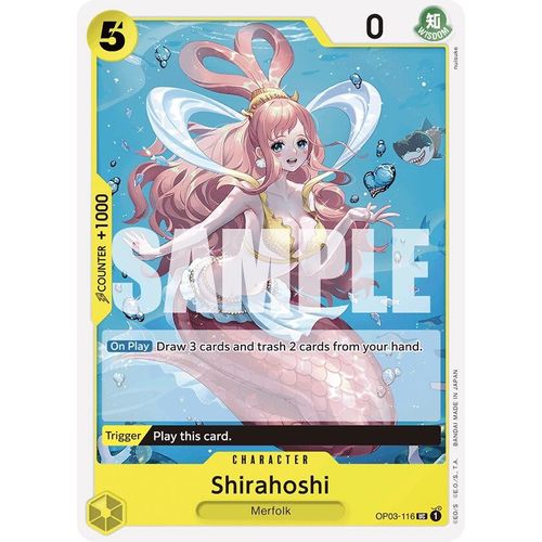 Shirahoshi (OP03 - 116) (Reprint) (OP03 - 116) [Premium Booster - The Best - ] - PokéBox Australia