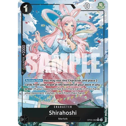 Shirahoshi (OP05 - 082) (Full Art) (OP05 - 082) [Premium Booster - The Best - ] - PokéBox Australia