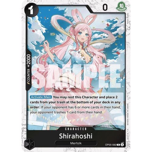 Shirahoshi (OP05 - 082) (Jolly Roger Foil) (OP05 - 082) [Premium Booster - The Best - ] - PokéBox Australia