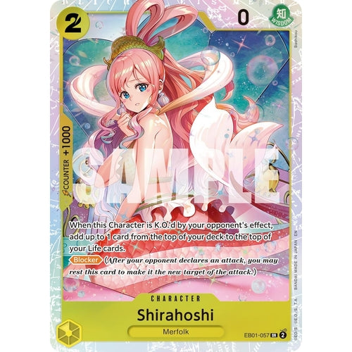 Shirahoshi (Reprint) (EB01 - 057) (Premium Booster - The Best - Vol. 2) - PokéBox Australia
