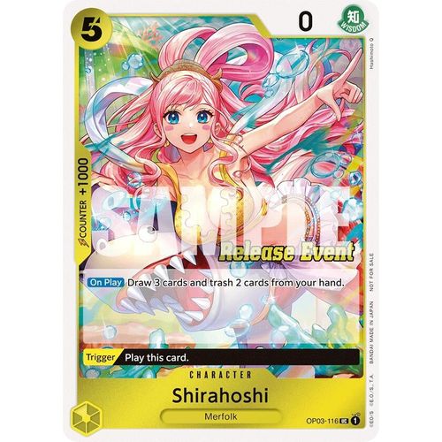 Shirahoshi (ST15 - ST20 Release Event Winner Pack) (OP03 - 116) [One Piece Promotion Cards] - PokéBox Australia