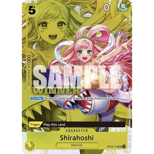 Shirahoshi (Winner Pack Vol. 6) (OP03 - 116) [One Piece Promotion Cards] - PokéBox Australia