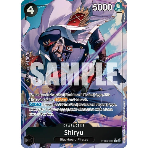 Shiryu (Alternate Art) (PRB02 - 015) (Premium Booster - The Best - Vol. 2) (PRB - 02) - PokéBox Australia