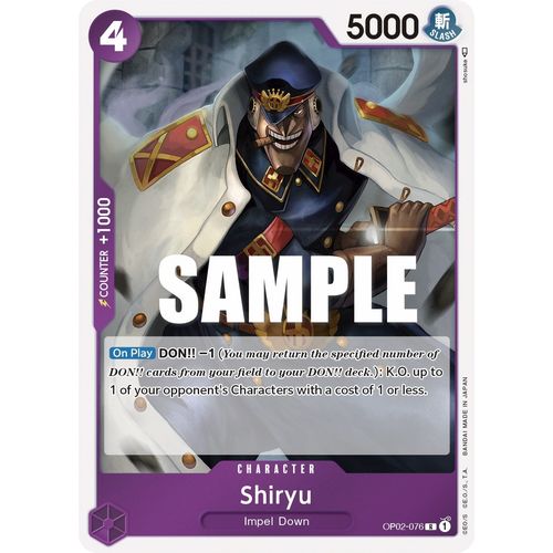 Shiryu (OP02 - 076) [Paramount War] - PokéBox Australia
