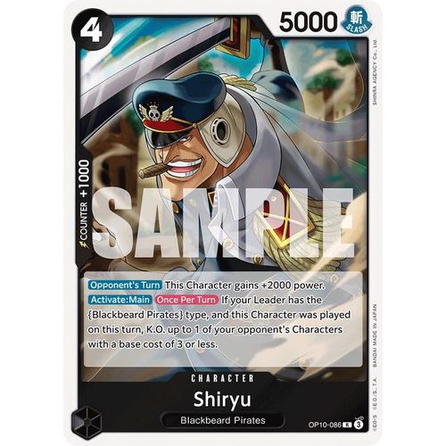 Shiryu (OP10 - 086) [Royal Blood] - PokéBox Australia