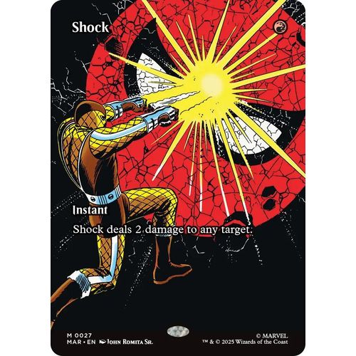 Shock (Borderless) (27) (Marvel Eternal - Legal) - PokéBox Australia