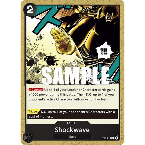 Shockwave (ST06 - 014) [Starter Deck 6: Absolute Justice] - PokéBox Australia