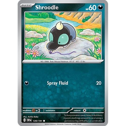 Shroodle (120/191) [SV08: Surging Sparks] - PokéBox Australia