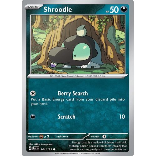 Shroodle (144/193) [SV02: Paldea Evolved] - PokéBox Australia