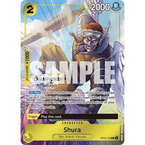 Shura (CS 2024 Celebration Pack) (OP05 - 106) [One Piece Promotion Cards] - PokéBox Australia