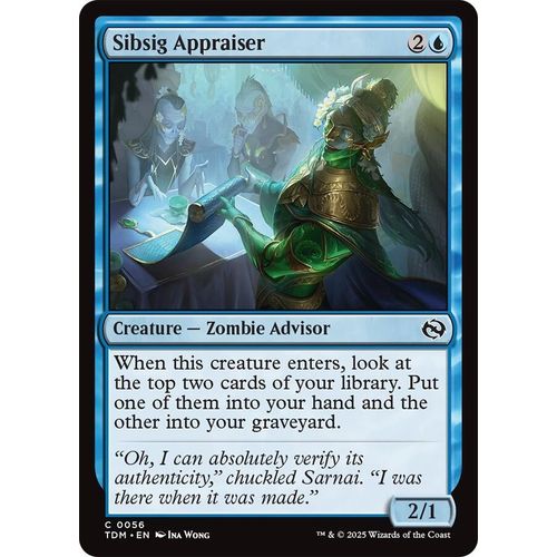 Sibsig Appraiser (56) (Tarkir: Dragonstorm) - PokéBox Australia