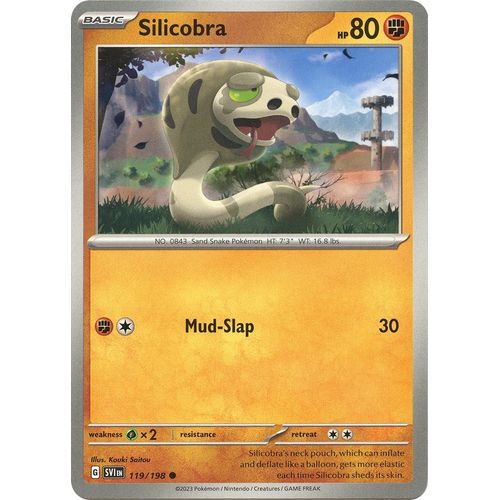 Silicobra (119/198) [SV01: Scarlet & Violet Base Set] - PokéBox Australia