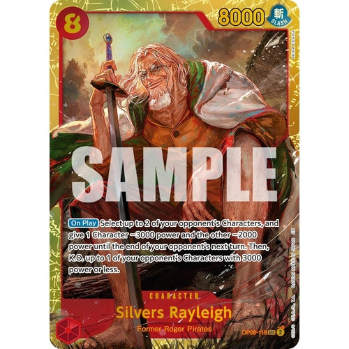 Silvers Rayleigh - OP08 - 118 (Reprint) (OP08 - 118) (Premium Booster - The Best - Vol. 2) - PokéBox Australia