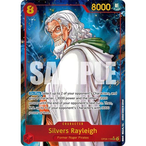 Silvers Rayleigh (Parallel) (OP08 - 118) [Two Legends] - PokéBox Australia